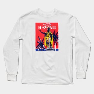 1930  King Kamehameha, Hawaii Long Sleeve T-Shirt